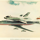 Illustration for article titled This Concept Art From The Shuttle Programapos;s Early Days Is Gorgeous, Deliciously Retro